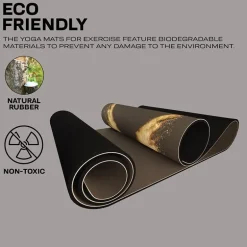 RDX D8 6mm PU Rubber Yoga Mat