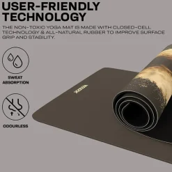 RDX D8 6mm PU Rubber Yoga Mat
