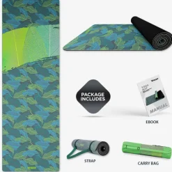 RDX D9 6mm PU Rubber Yoga Mat