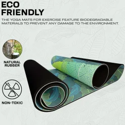 RDX D9 6mm PU Rubber Yoga Mat