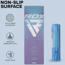 RDX D10 6mm PU Rubber Yoga Mat