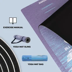 RDX D10 6mm PU Rubber Yoga Mat