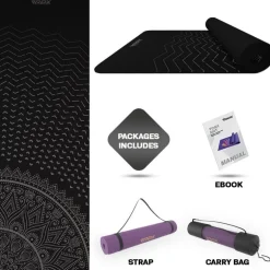 RDX D9 6mm TPE Yoga Mat