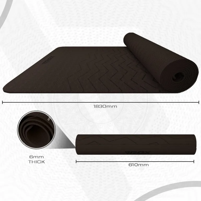 RDX D1 6mm TPE Yoga Mat