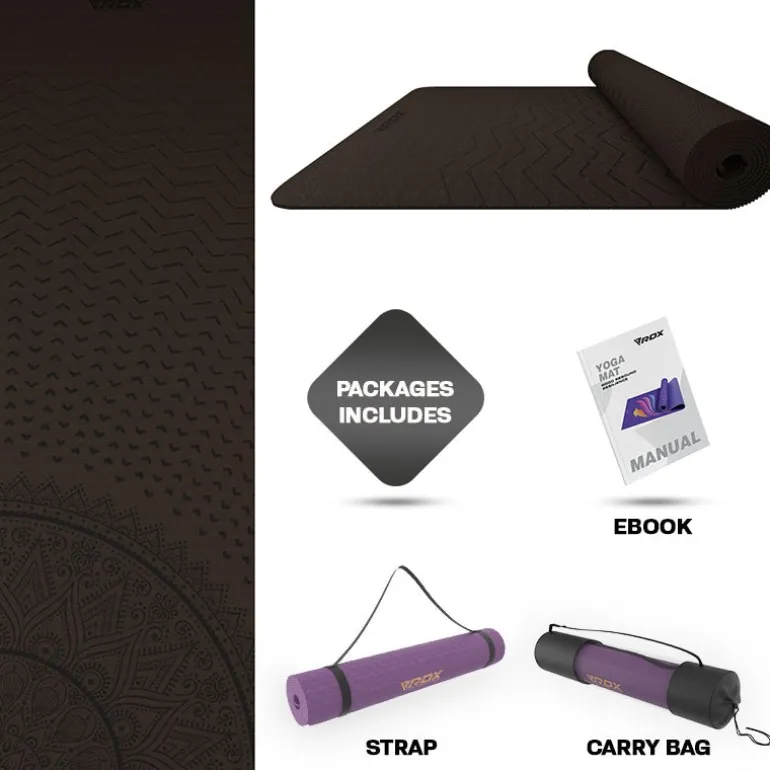 RDX D1 6mm TPE Yoga Mat