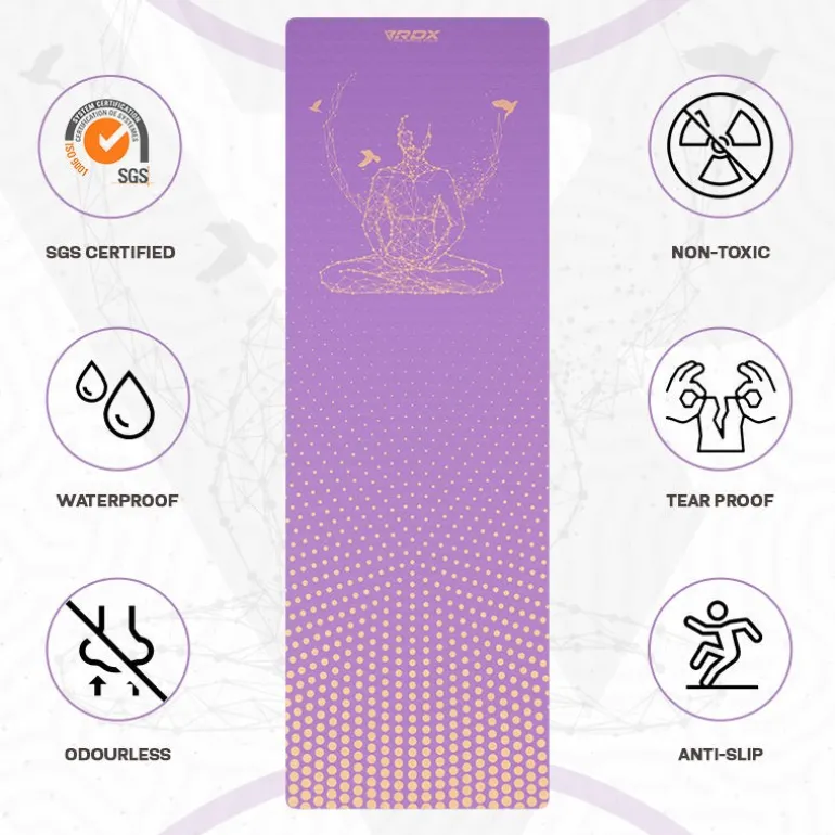 RDX D2 6mm TPE Yoga Mat
