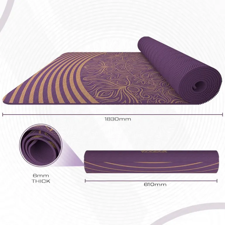 RDX D3 6mm TPE Yoga Mat
