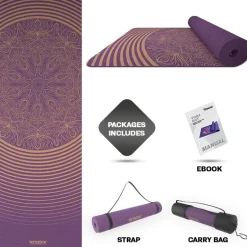 RDX D3 6mm TPE Yoga Mat