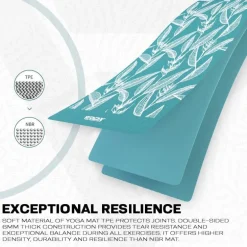 RDX D4 6mm TPE Yoga Mat