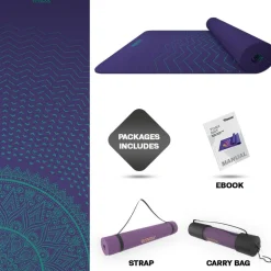 RDX D8 6mm TPE Yoga Mat