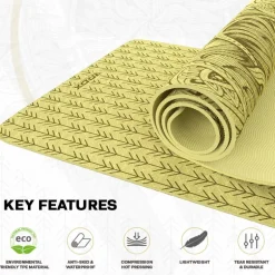 RDX D10 6mm TPE Yoga Mat