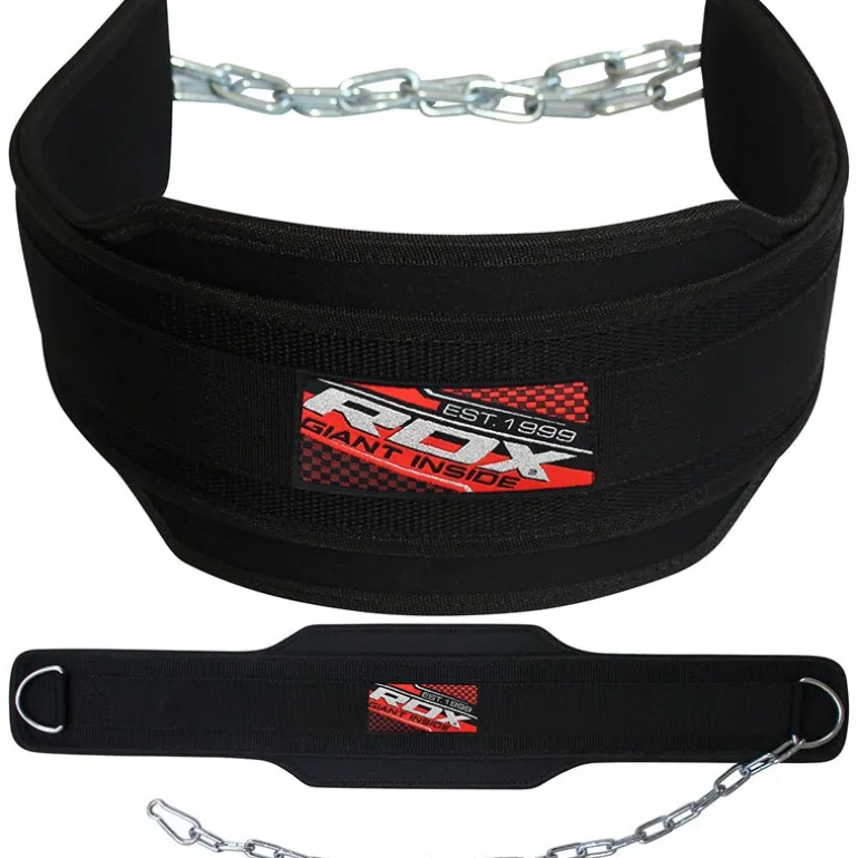 RDX 6DP Weight Training Dipping Belt with Chain