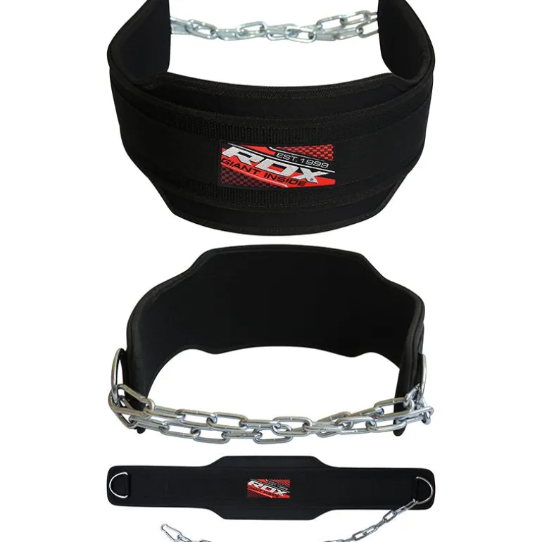 RDX 6DP Weight Training Dipping Belt with Chain