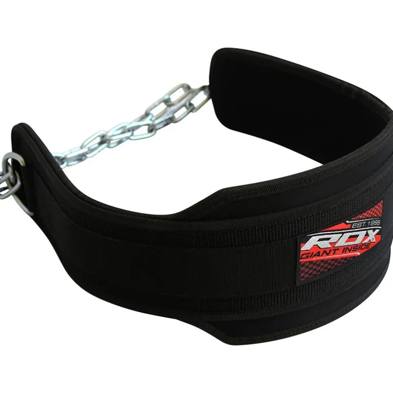RDX 6DP Weight Training Dipping Belt with Chain