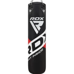 RDX F10B 4ft / 5ft 17-in-1 Punch Bag with Bag Mitts Set