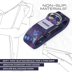RDX F3 D-Ring Steel Buckle Cotton Yoga Strap