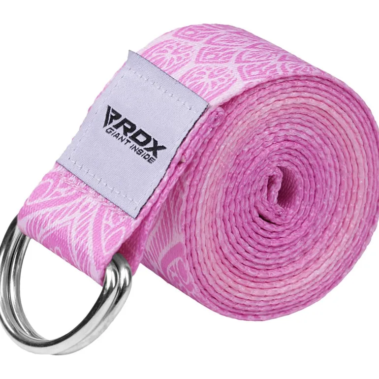 RDX F13 D-Ring Steel Buckle Cotton Yoga Strap