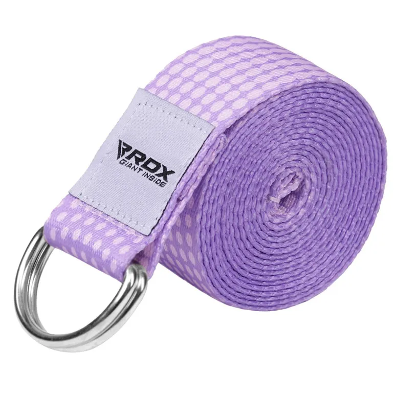 RDX F21 D-Ring Steel Buckle Cotton Yoga Strap