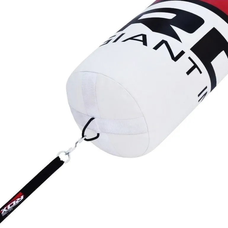RDX F7 Ego 4ft / 5ft 2-in-1 Red Punching Bag for MMA, Muay Thai, Kickboxing Set