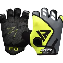 RDX F3 Fingerless Weight Lifting Gloves