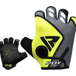 RDX F3 Fingerless Weight Lifting Gloves