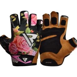 RDX F24 Floral Gym Workout Gloves for Women