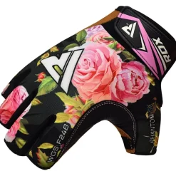 RDX F24 Floral Gym Workout Gloves for Women
