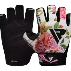 RDX F24 Floral Gym Workout Gloves for Women