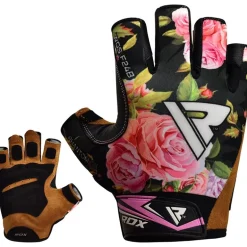 RDX F24 Floral Gym Workout Gloves for Women