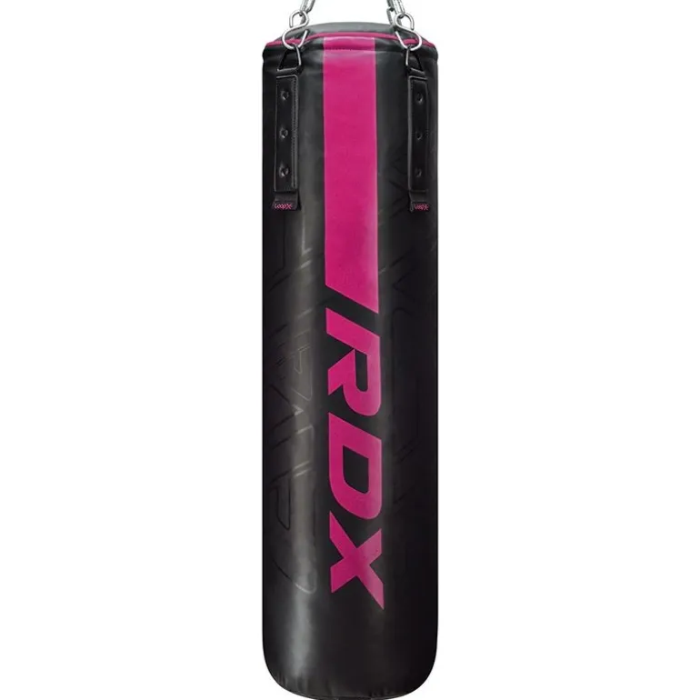 RDX F6 4ft / 5ft 8-in-1 KARA Heavy Boxing Punch Bag & Mitts Set