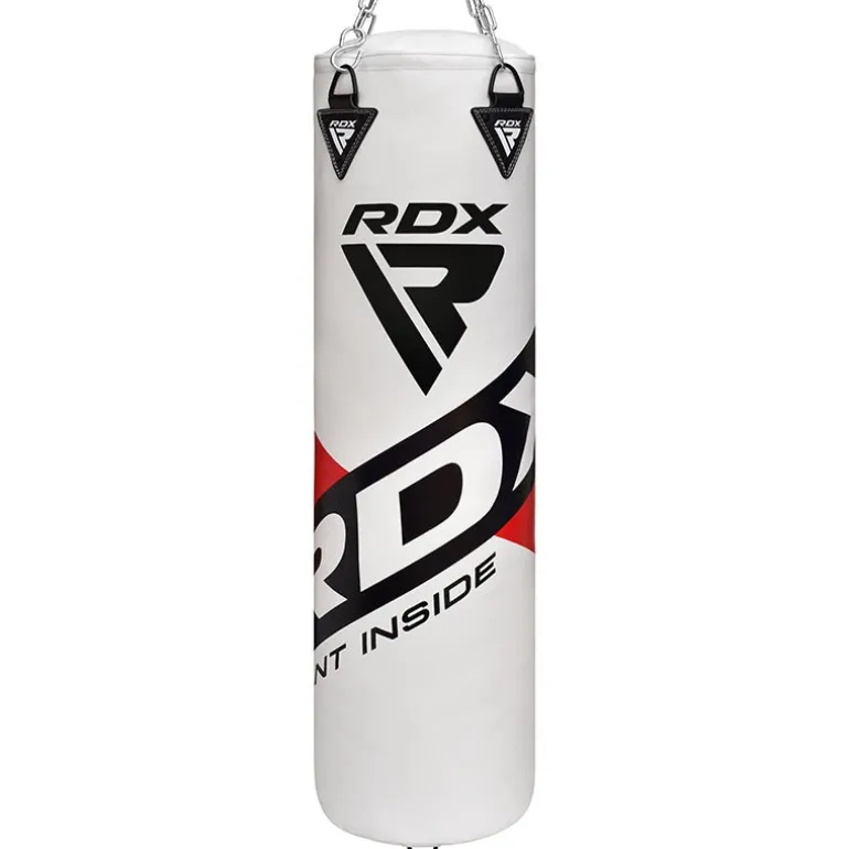 RDX F10 4ft / 5ft 4-in-1 Punch Bag with gloves & wall Bracket Set