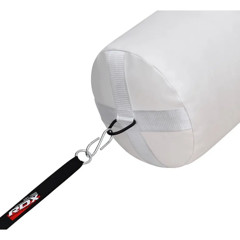 RDX F10 4Ft / 5Ft White Training Punch Bag For Boxing & MMA Set