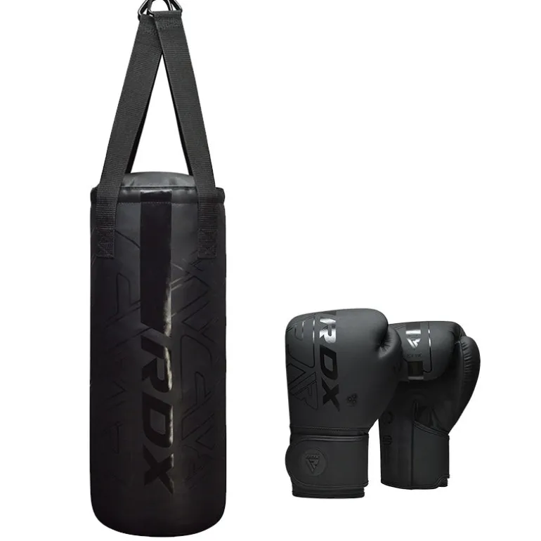 RDX F6 2FT KARA Kids Punch Bag & 6oz Gloves