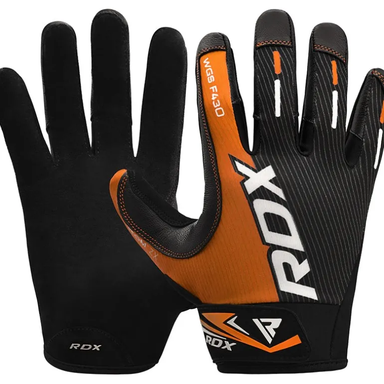 RDX F43 Full Finger Heavy Weightlifting Gym Gloves