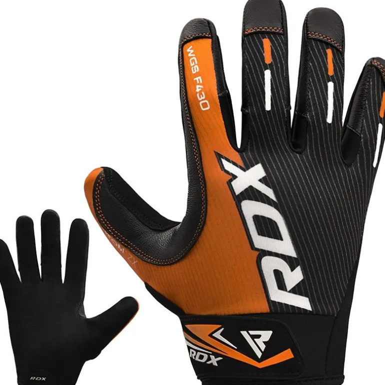 RDX F43 Full Finger Heavy Weightlifting Gym Gloves