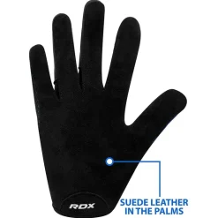RDX F43 Full Finger Heavy Weightlifting Gym Gloves