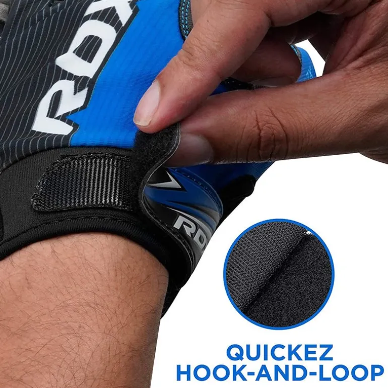RDX F43 Full Finger Heavy Weightlifting Gym Gloves