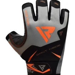 RDX F22 Half Finger Solid Grip Weight Lifting Training Gym Gloves