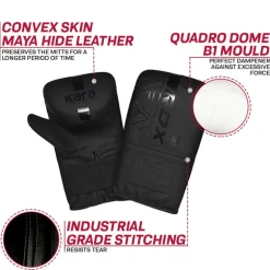 RDX F6 KARA Bag Gloves 4oz Black