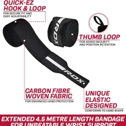 RDX F6 Kara Boxing Hand Wraps