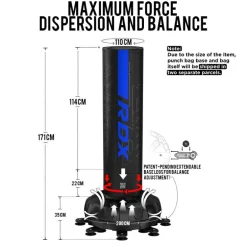 RDX F6 KARA 5-ft Free-standing Punching Bag