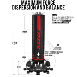 RDX F6 KARA 5-ft Free-standing Punching Bag