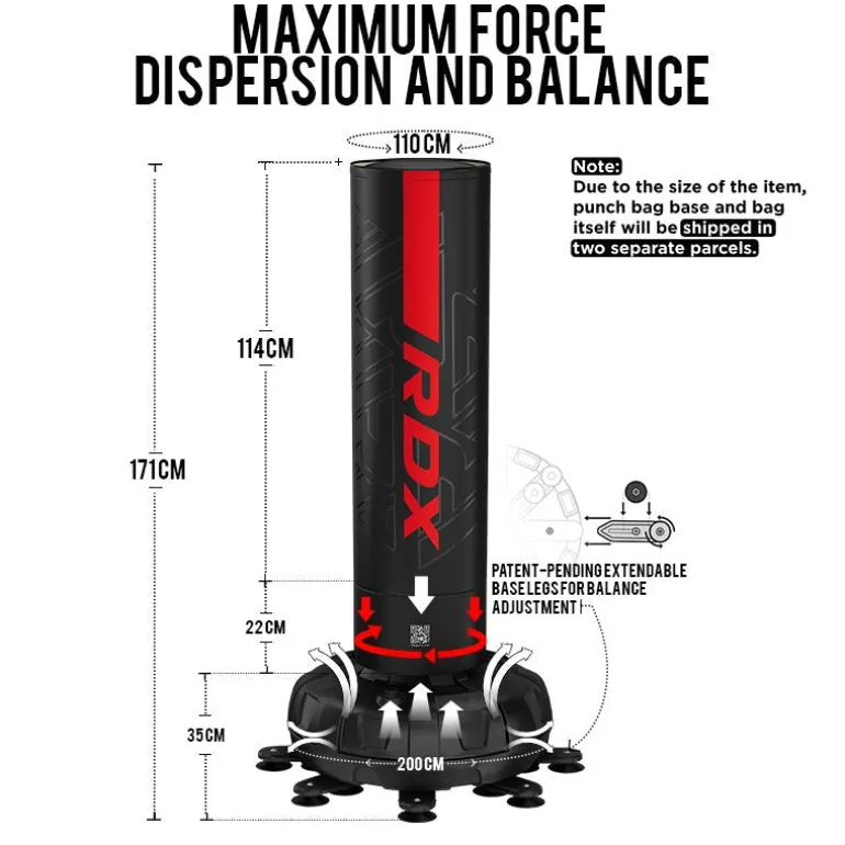 RDX F6 KARA 5-ft Free-standing Punching Bag