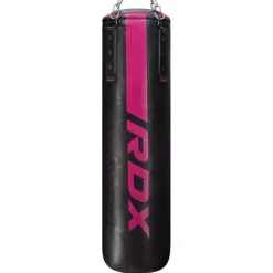 RDX F6 KARA 4ft / 5ft 3-in-1 Punch Bag & Bag Gloves Set