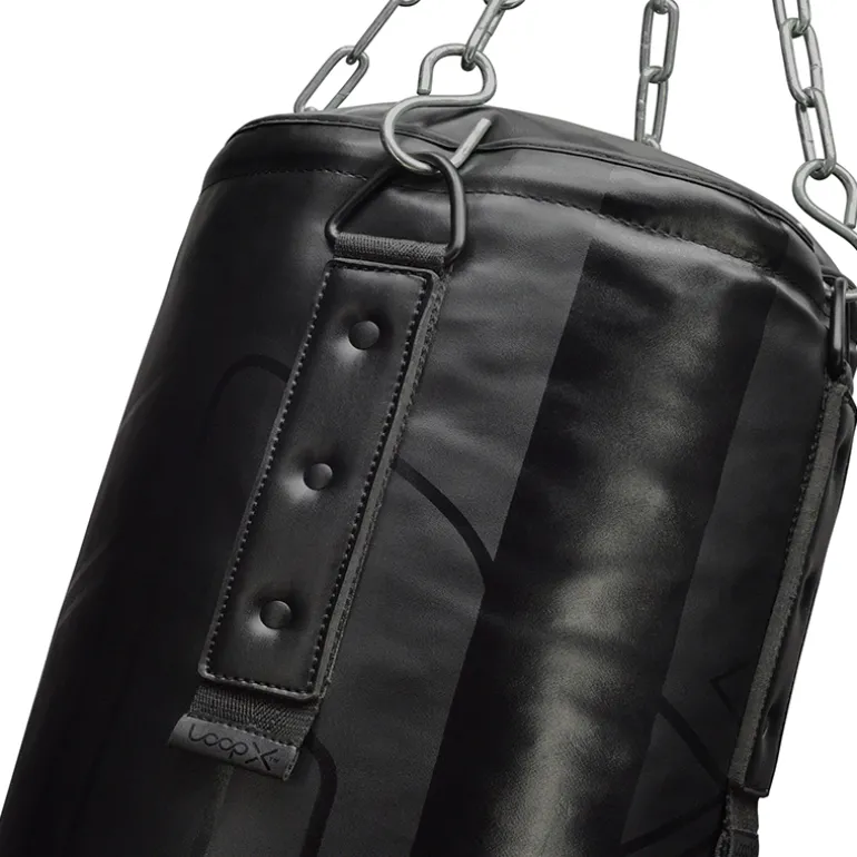 RDX F6 KARA 4ft / 5ft 17-in-1 Punch Bag with Bag Gloves Set