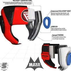 RDX F1 Kids Open Face Head Guard