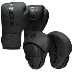 RDX F6 Kids 6oz KARA Boxing Gloves & Focus Pads