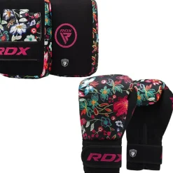 RDX FL3 Boxing Gloves with Focus Pads