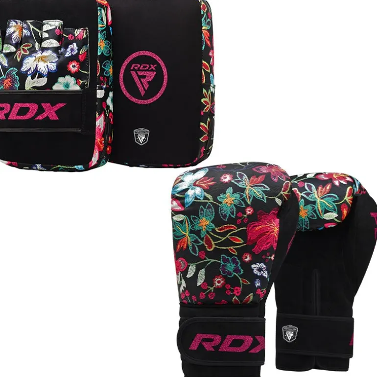 RDX FL3 Boxing Gloves with Focus Pads