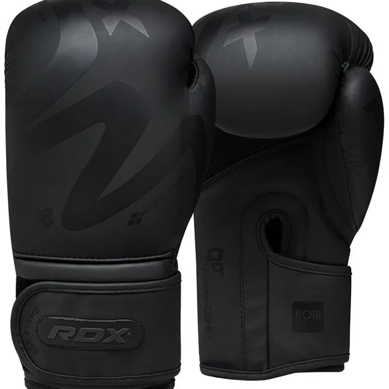 RDX F15 Noir Boxing Gloves & Pads